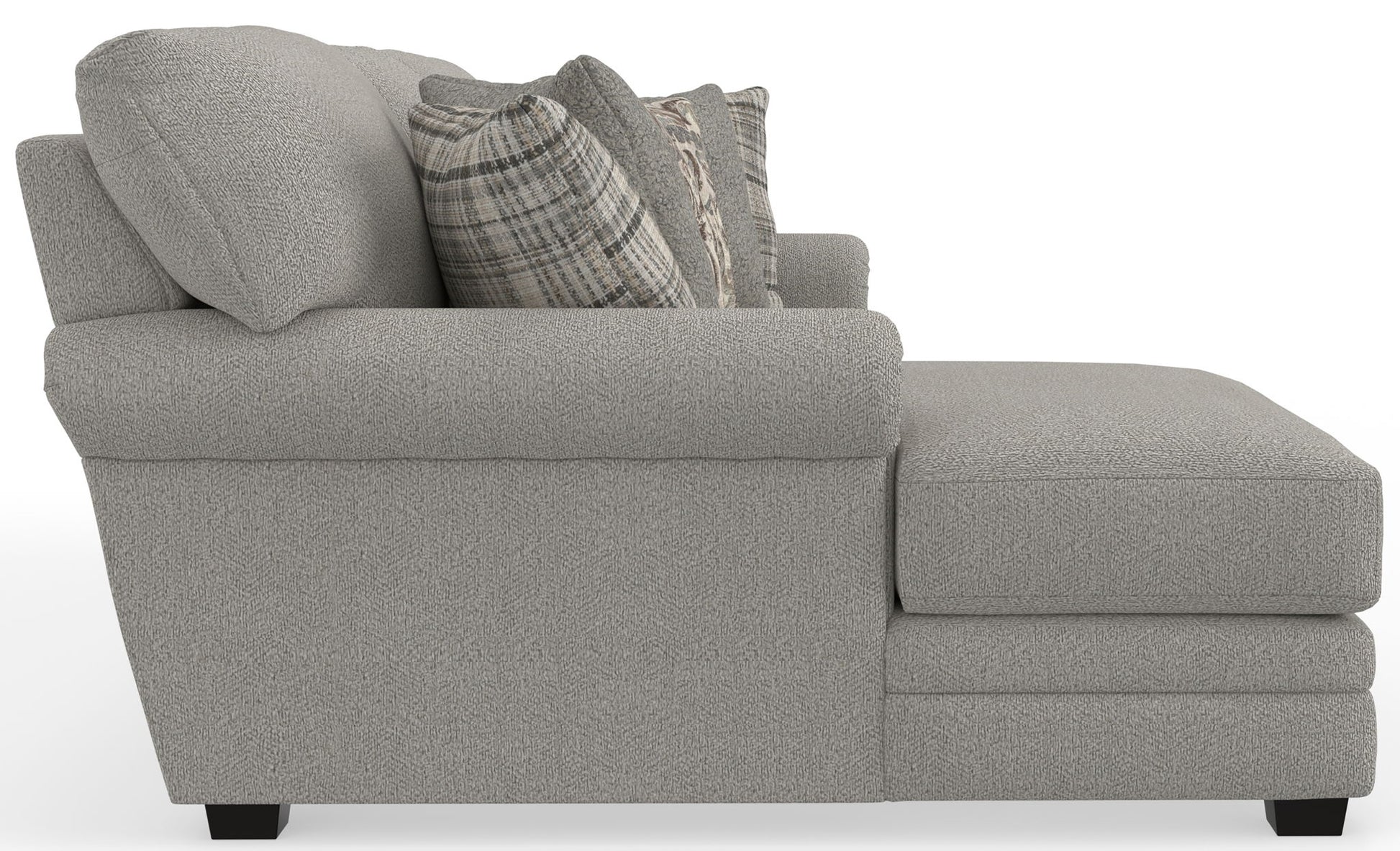 Livingston - Sectional With Comfort Coil Seating And Accent Pillows Included - Hornell Furniture Outlet