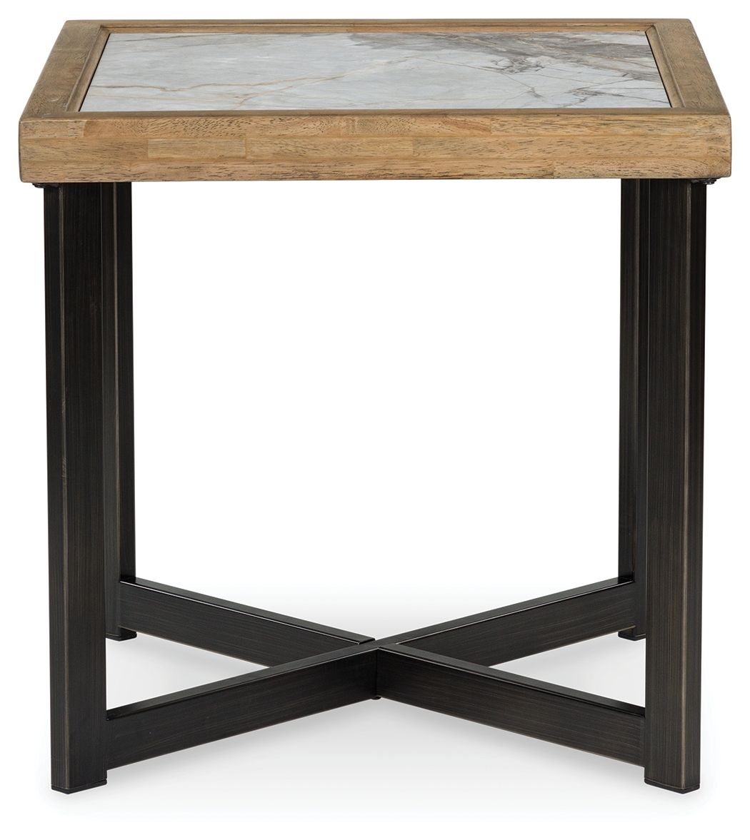 Montia - Multi - Square End Table - Hornell Furniture Outlet