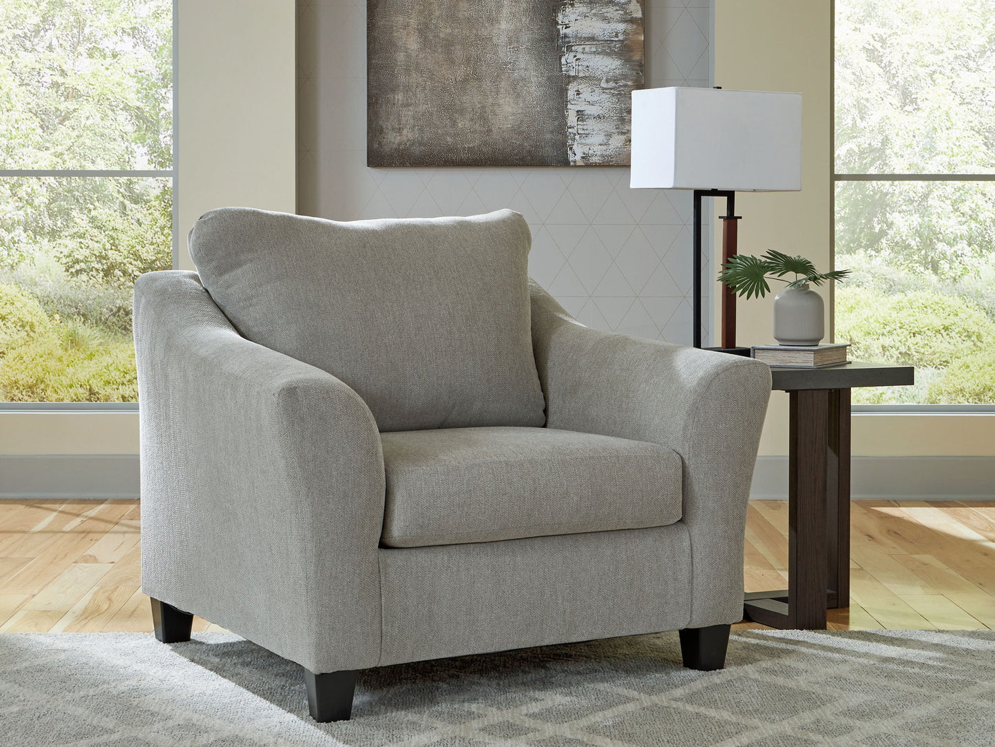 Willarae - Taupe - Chair And A Half - Hornell Furniture Outlet