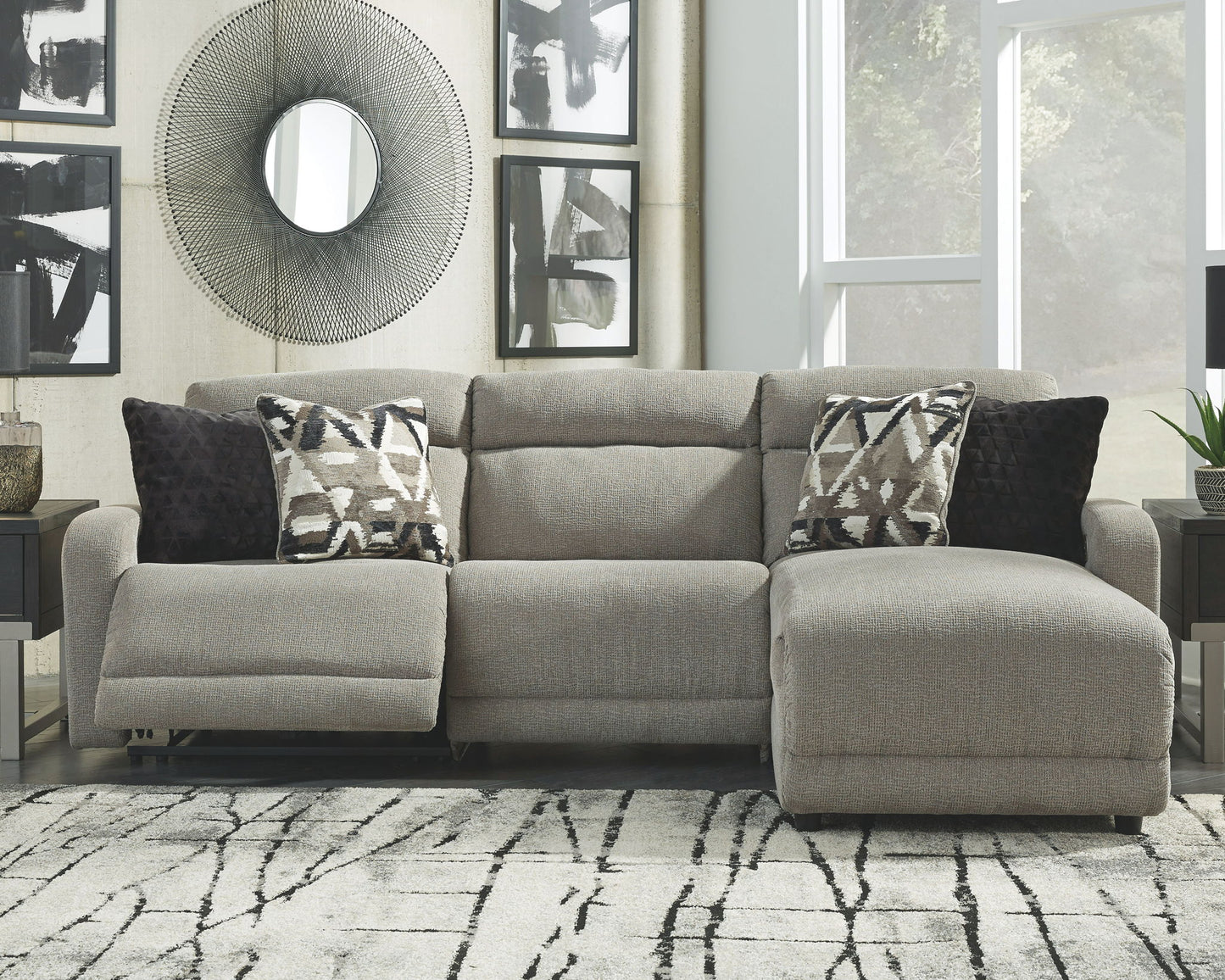 Colleyville - Power Reclining Sectional - Hornell Furniture Outlet