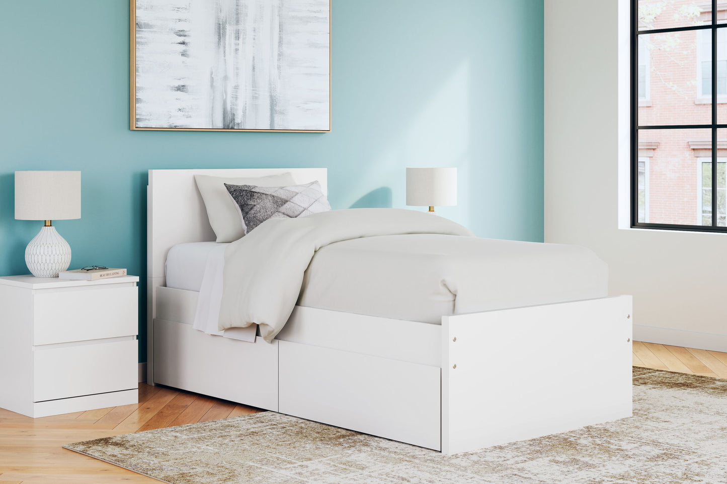 Onita - Panel Platform Bed - Hornell Furniture Outlet