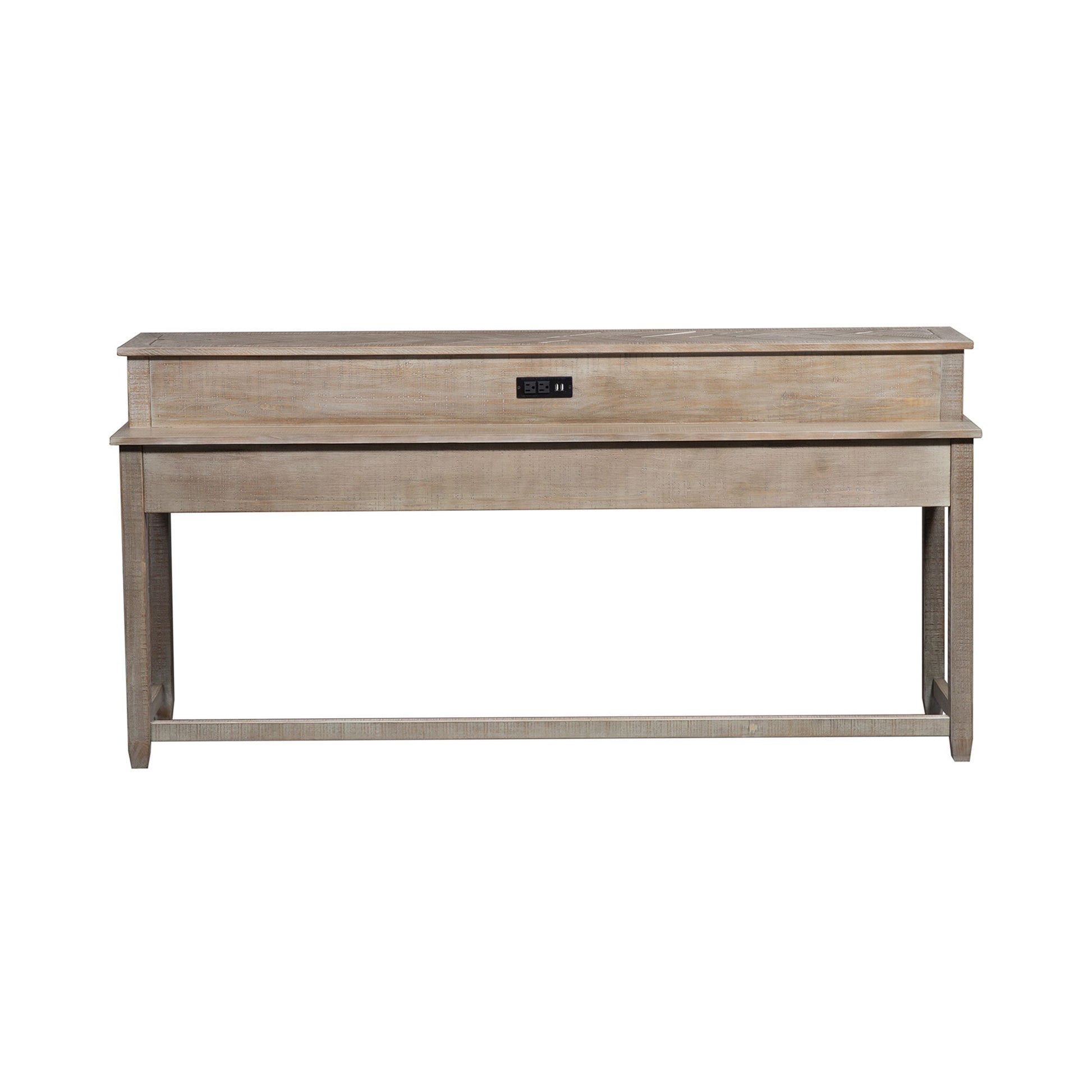 Parkland Falls - Console Bar Table - Light Brown - Hornell Furniture Outlet