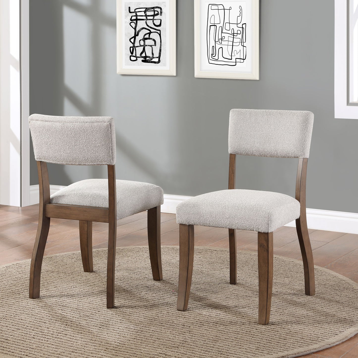 Wade - Side Chair (Set of 2) - White - Hornell Furniture Outlet