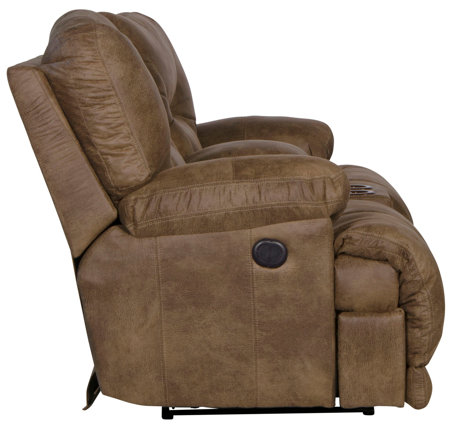 Voyager - Lay Flat Console Reclining Loveseat - Hornell Furniture Outlet