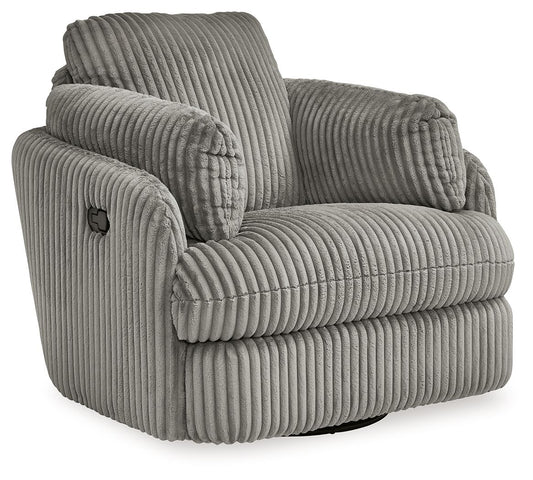 Tie - breaker - Swivel Glider Recliner - Hornell Furniture Outlet