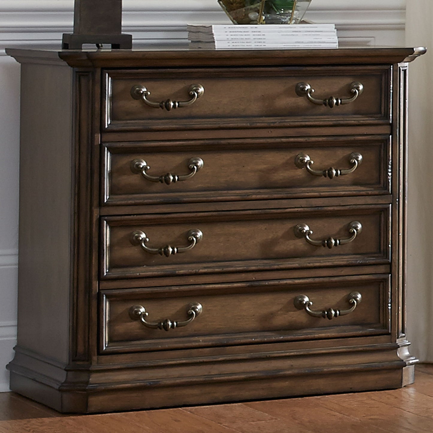 Amelia - Lateral File - Dark Brown - Hornell Furniture Outlet