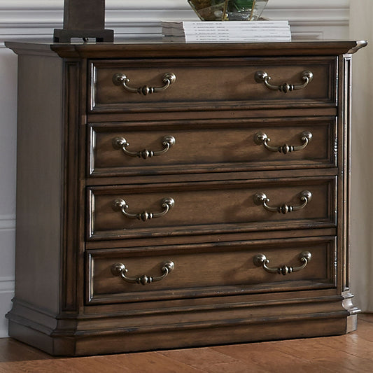 Amelia - Lateral File - Dark Brown - Hornell Furniture Outlet