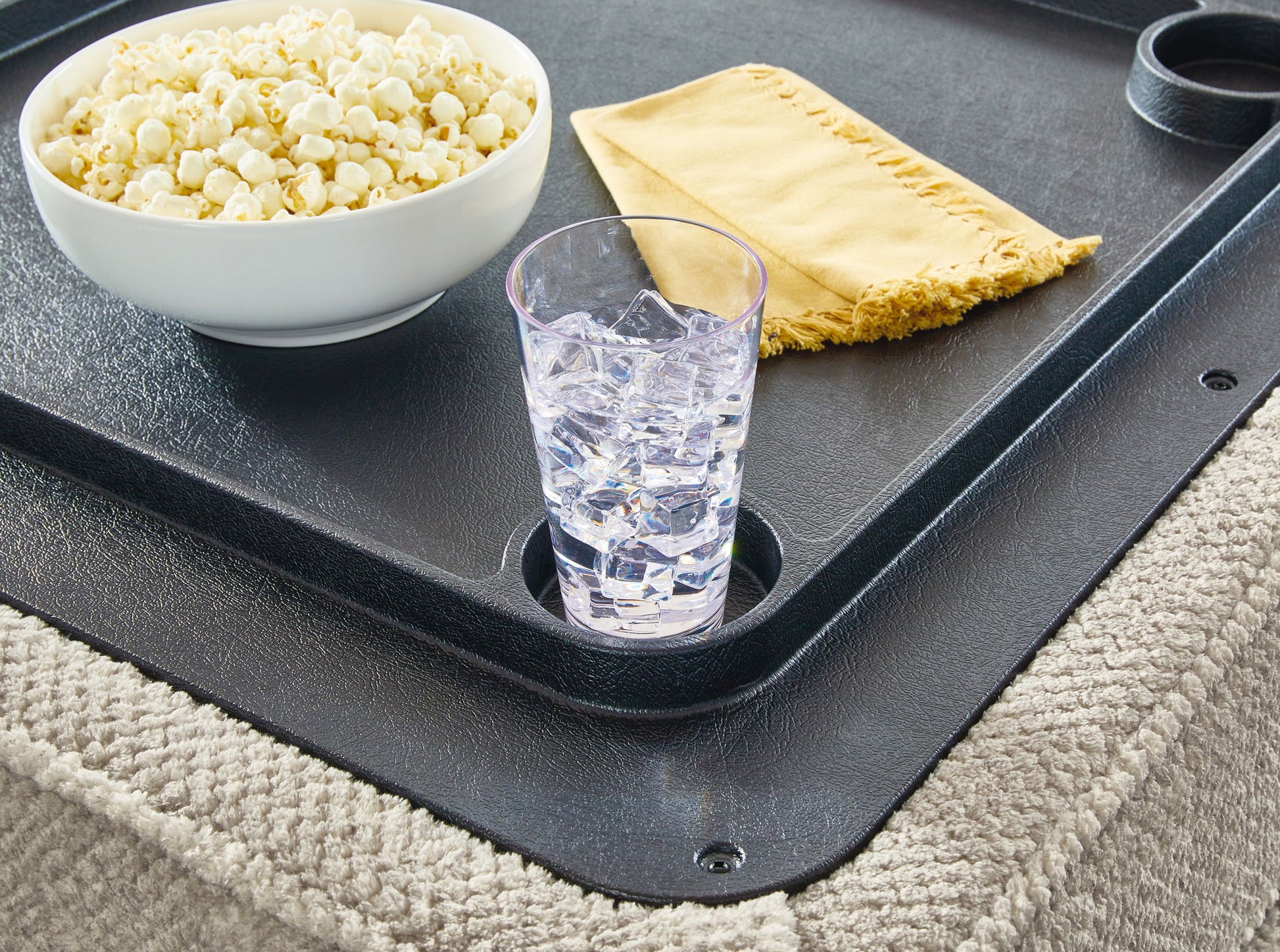 Calnita - Sisal - Ottoman With Storage - Hornell Furniture Outlet