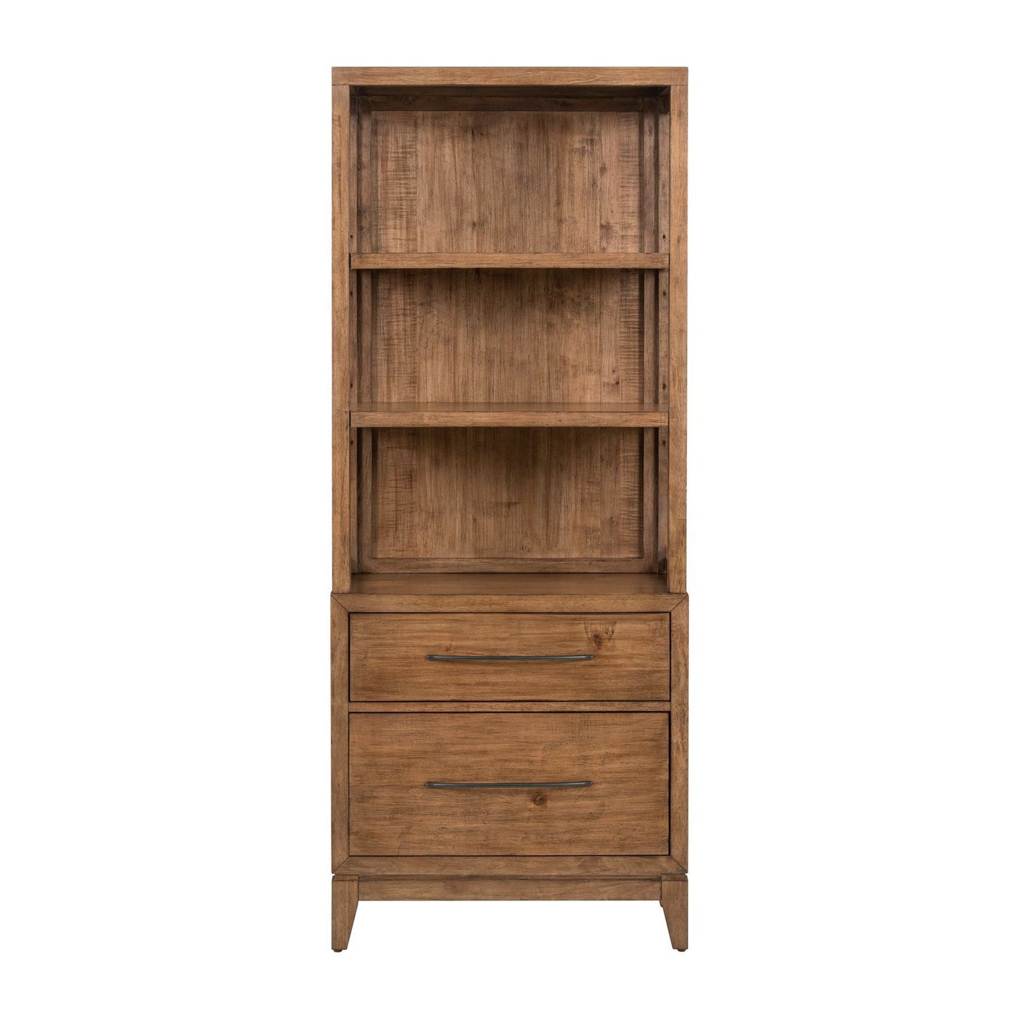 Shaker Lakes - Lateral File Bookcase - Harvest Brown - Hornell Furniture Outlet