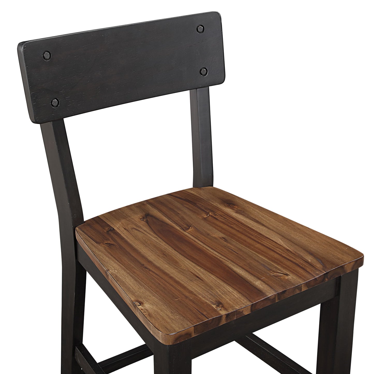Bermuda - Counter Stool (Set of 2) - Black - Hornell Furniture Outlet