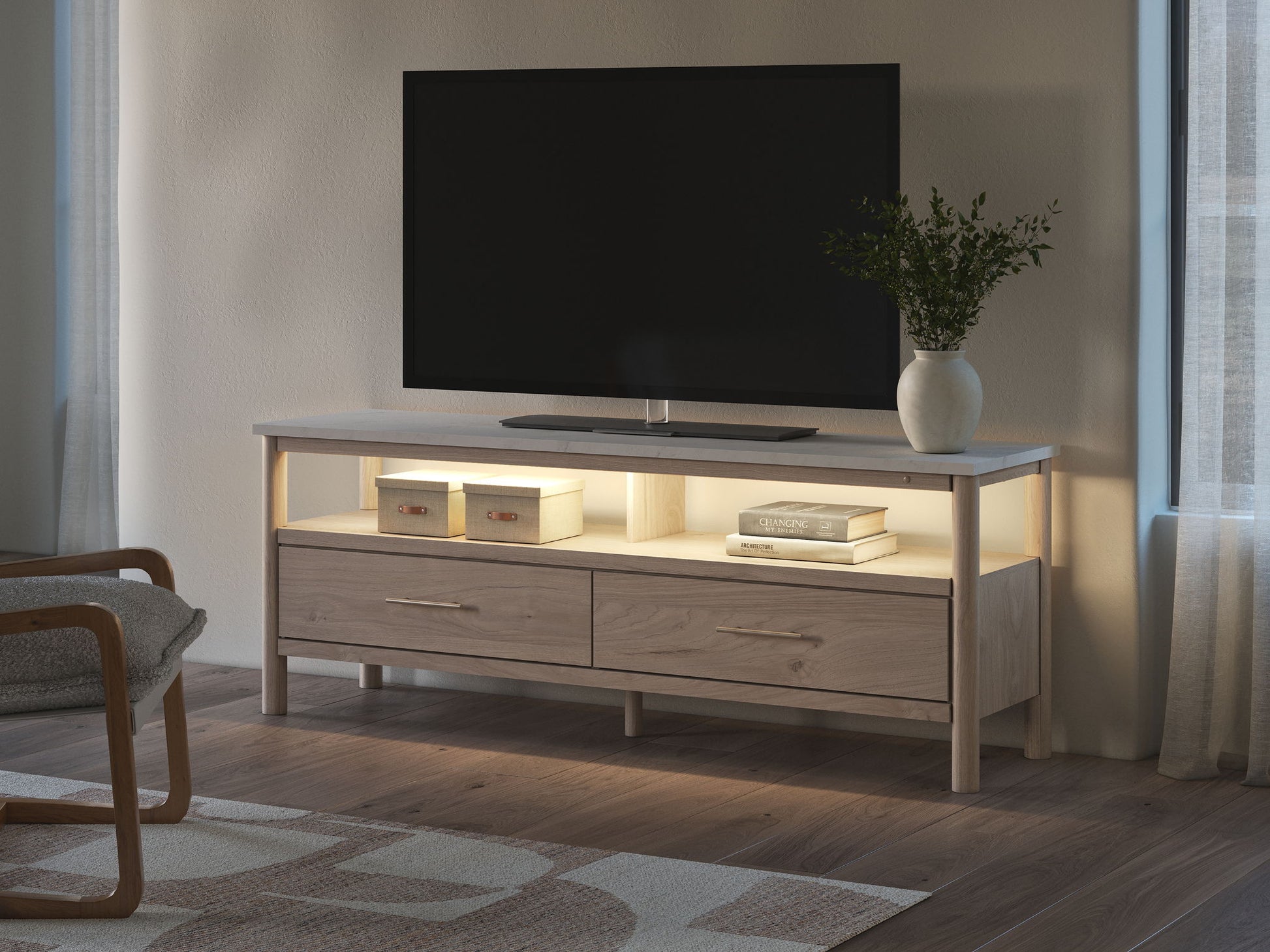 Cadmori - TV Stand - Hornell Furniture Outlet