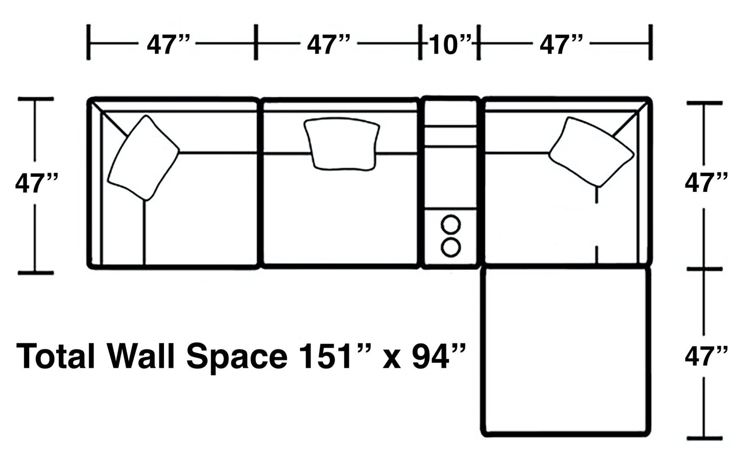 Posh - Modular Sectional - Hornell Furniture Outlet