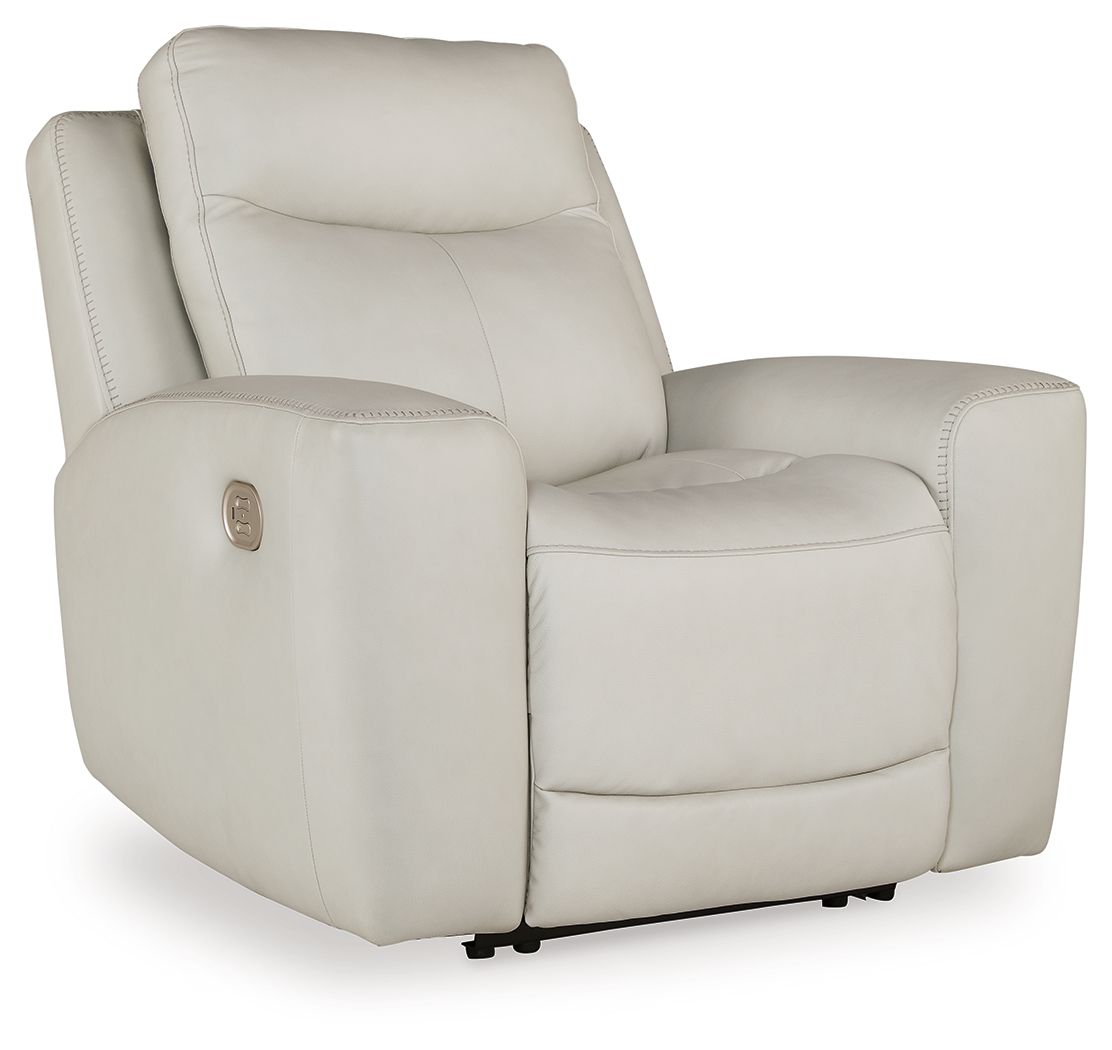 Mindanao - Coconut - 3 Pc. - Power Reclining Sofa, Power Reclining Loveseat With Console, Power Recliner - Hornell Furniture Outlet
