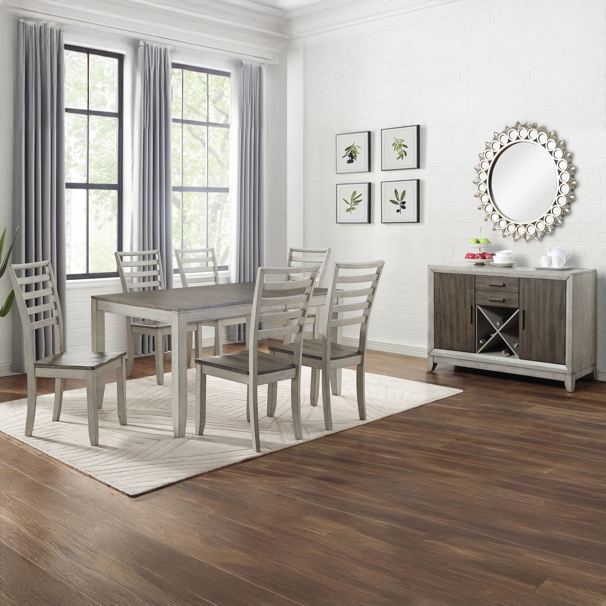 Abacus - Dining Set - Hornell Furniture Outlet