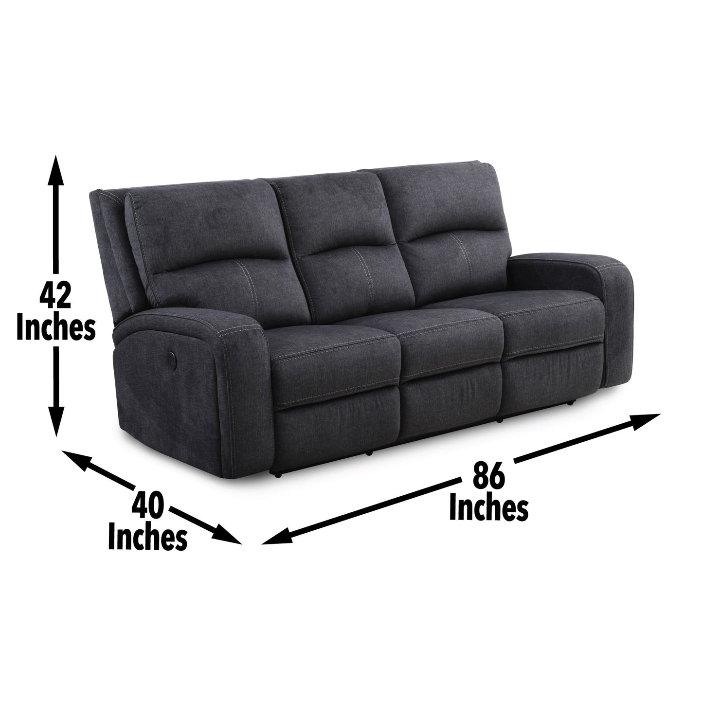 Lovell - Power Reclining Living Room Set - Hornell Furniture Outlet