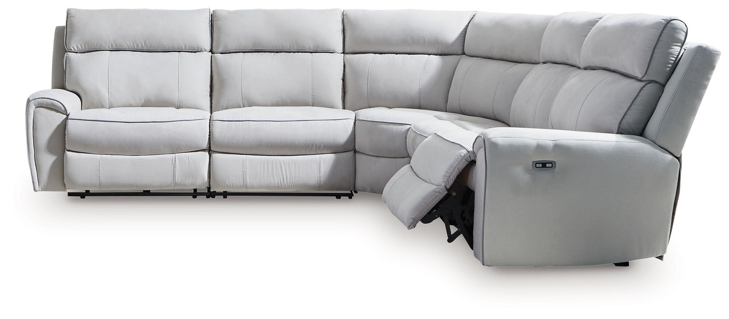 Social Pointe - Reclining Sectional - Hornell Furniture Outlet