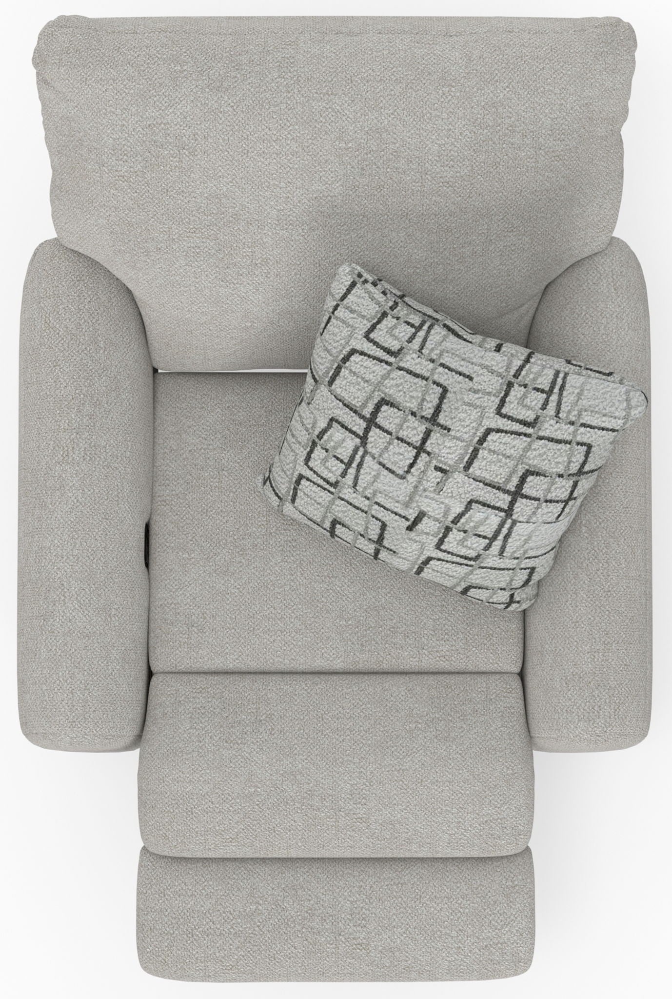 Maxwell - Power Deep Seat Lay Flat Recliner - Hornell Furniture Outlet