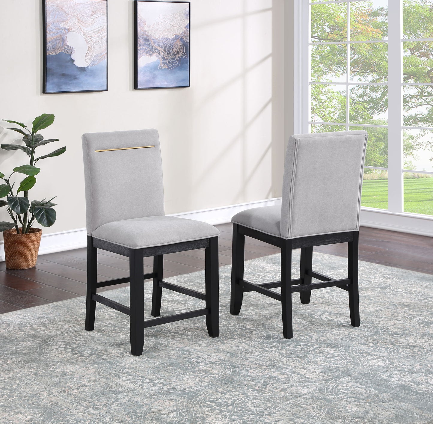 Yves - Counter Height Dining Room Set - Hornell Furniture Outlet