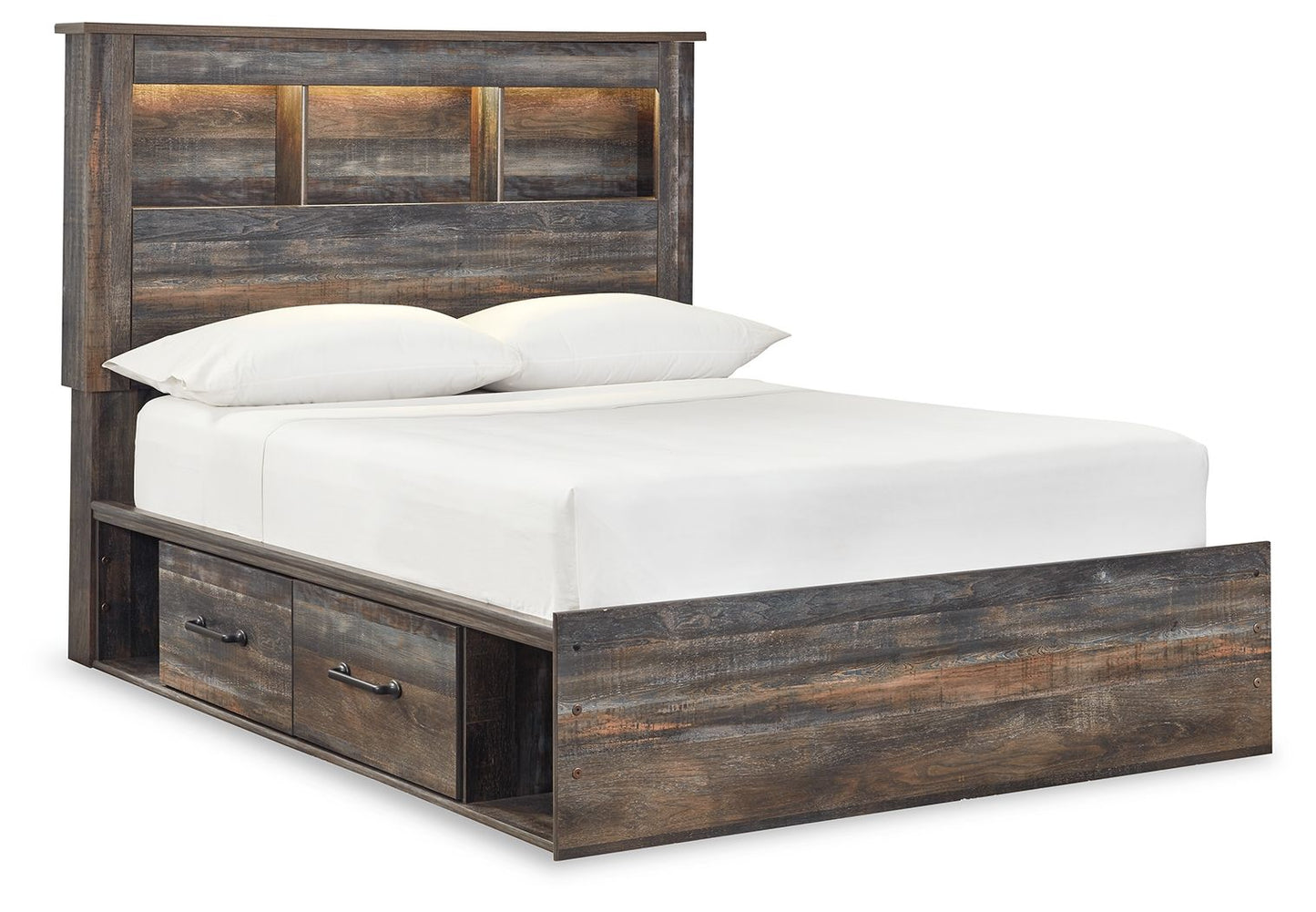 Drystan - Bookcase Bed With Storage Set - Hornell Furniture Outlet