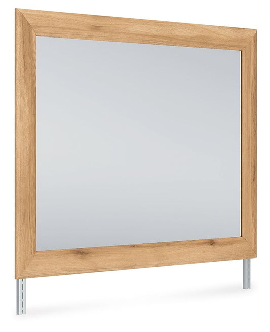 Aleaport - Warm Brown - Bedroom Mirror - Hornell Furniture Outlet