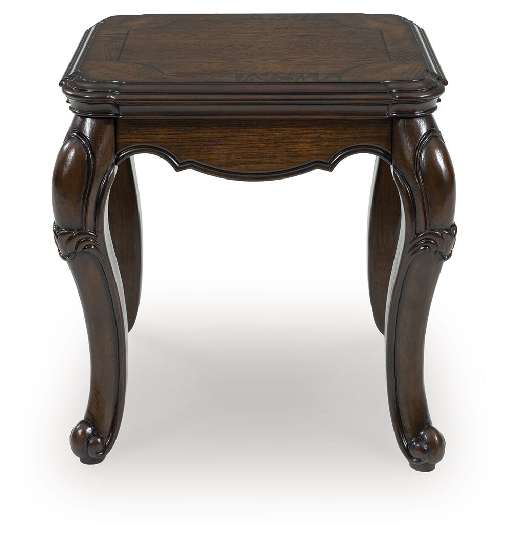 Maylee - Table With Cabriole Legs - Hornell Furniture Outlet