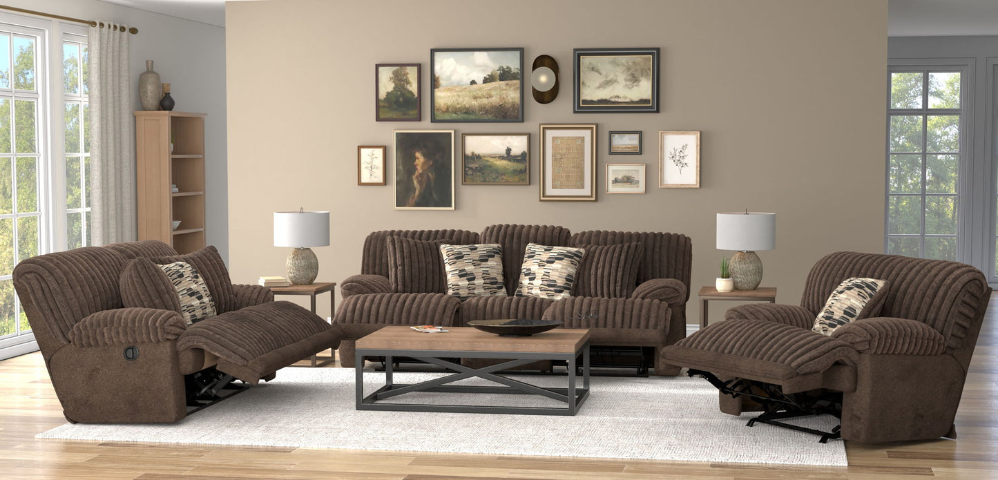 Hollifield - Reclining Loveseat - Hornell Furniture Outlet