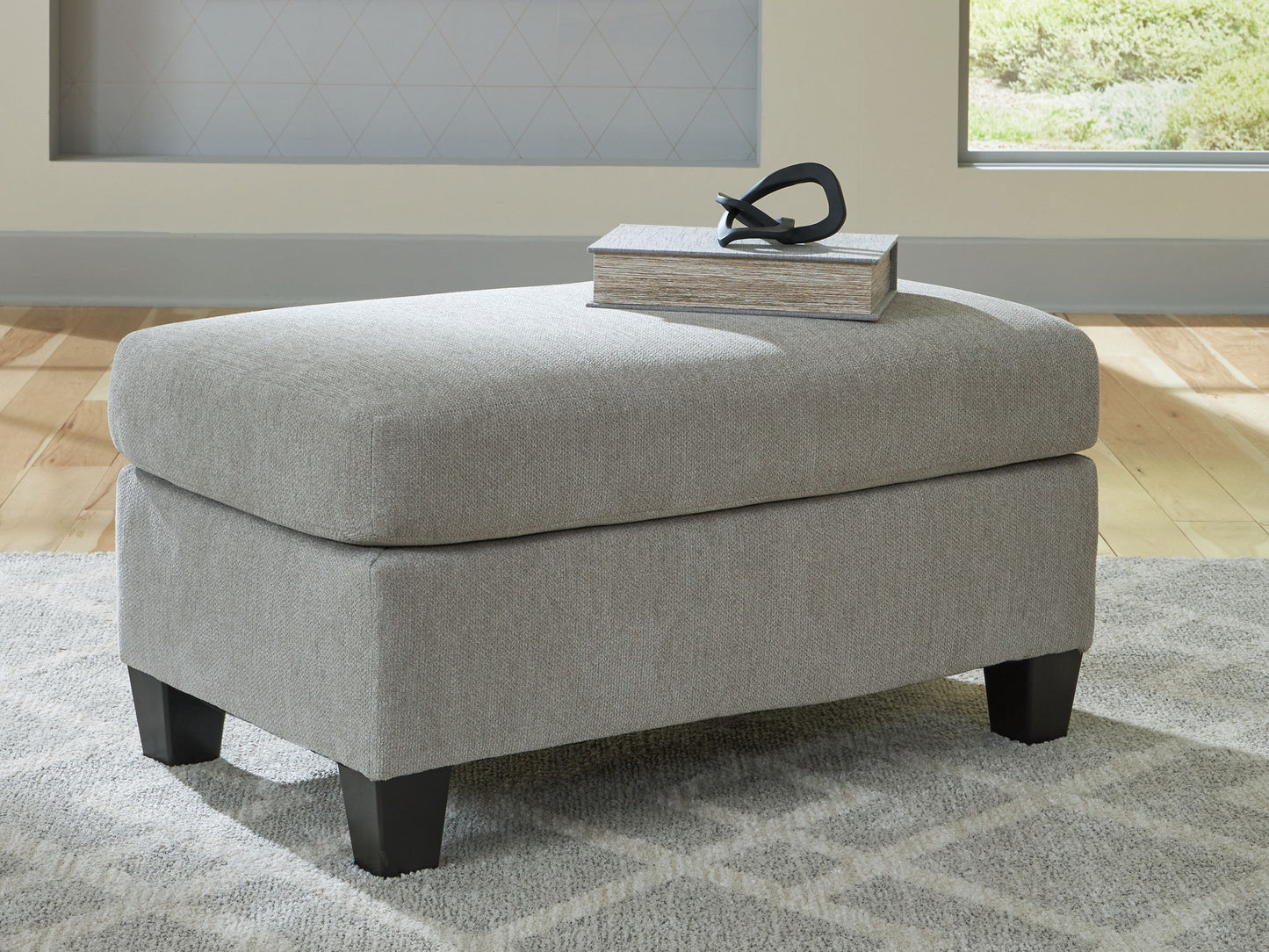 Willarae - Taupe - Ottoman - Hornell Furniture Outlet