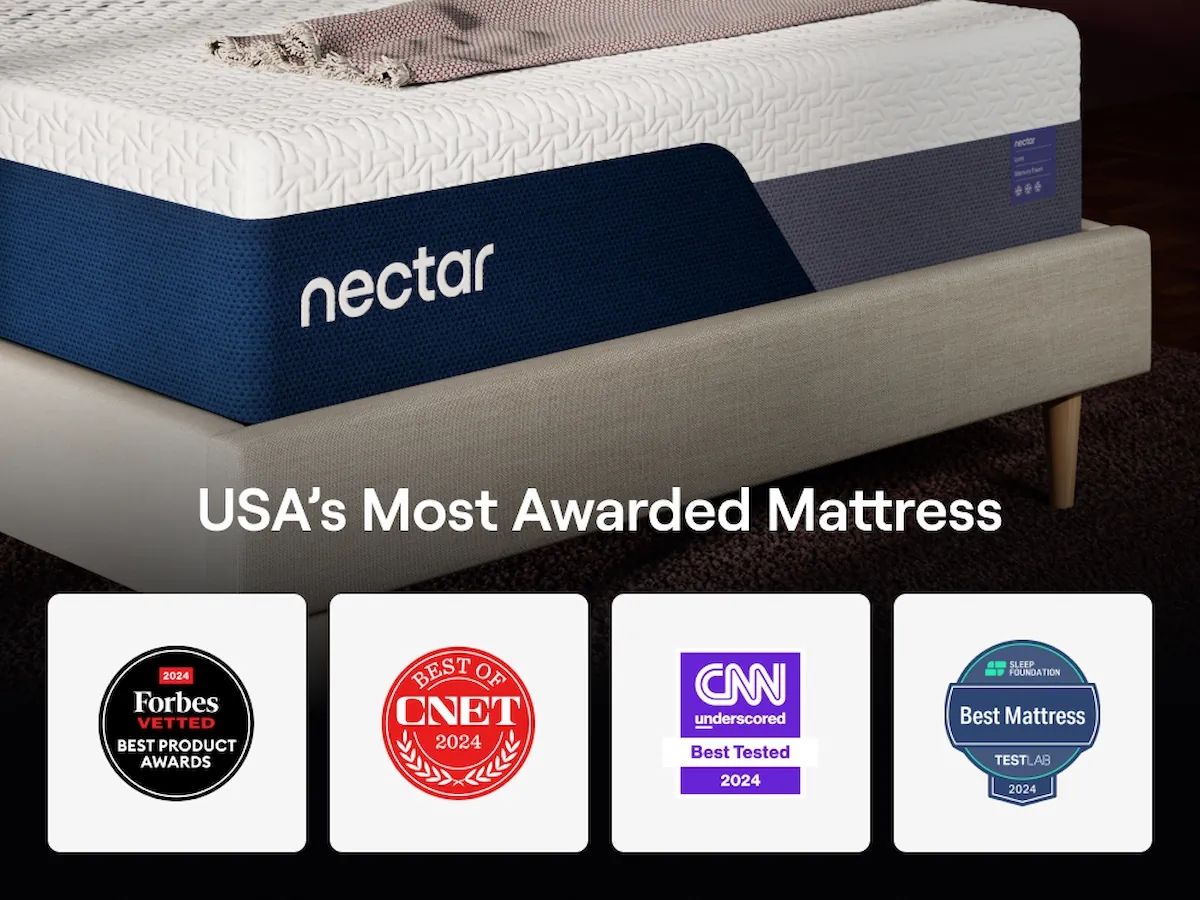 Nectar Luxe Memory Foam 5.1 - Mattress - Hornell Furniture Outlet