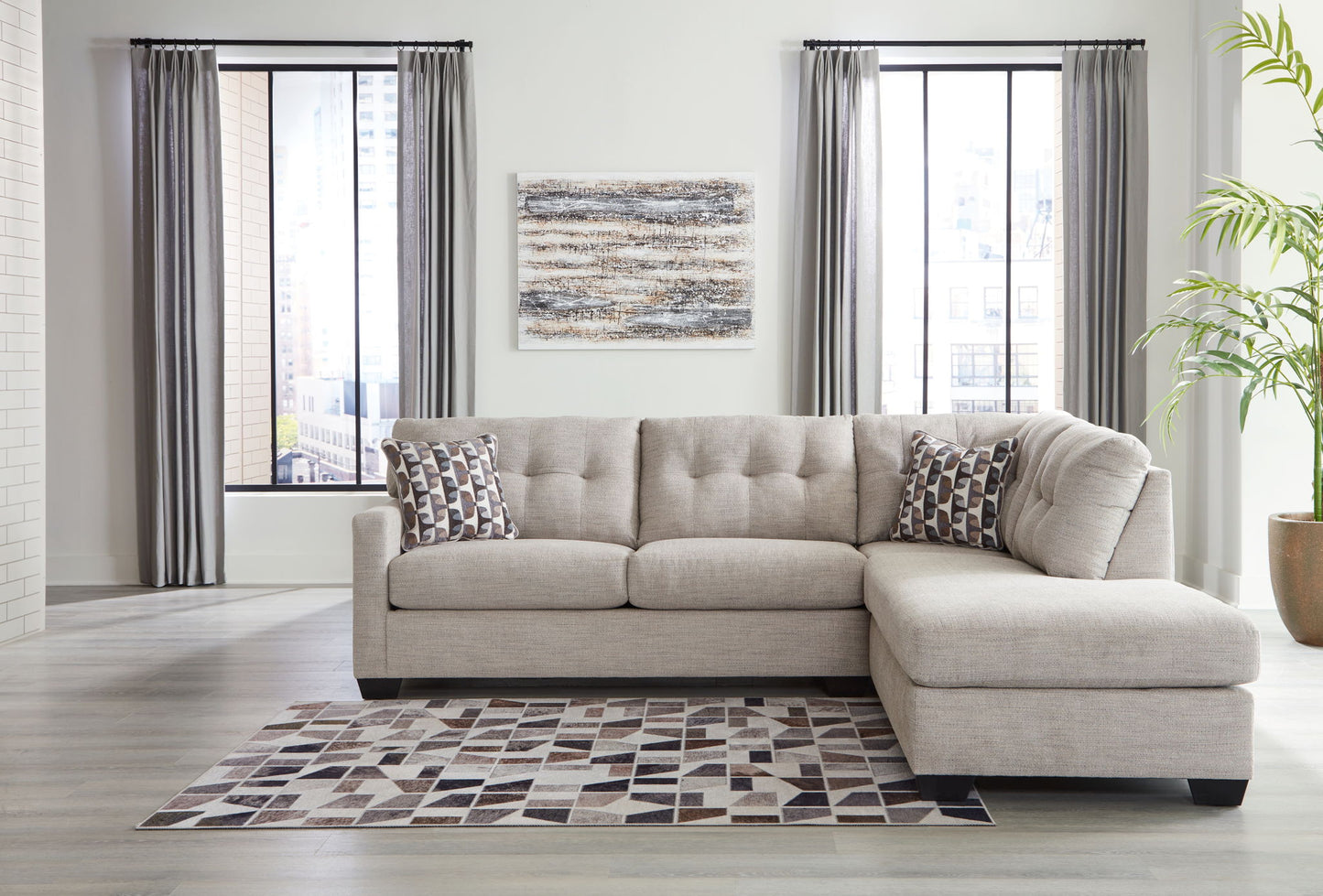 Mahoney - Sectional - Hornell Furniture Outlet