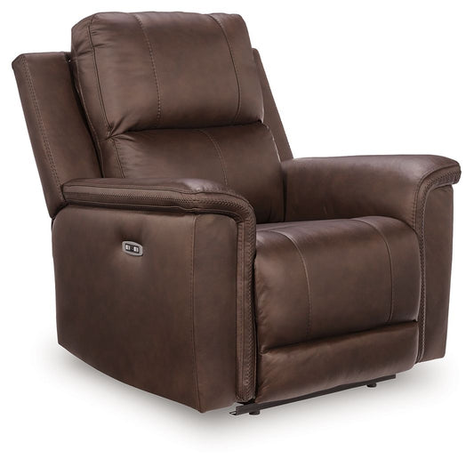 Bleckley - Power Recliner With Adjustable Headrest - Hornell Furniture Outlet