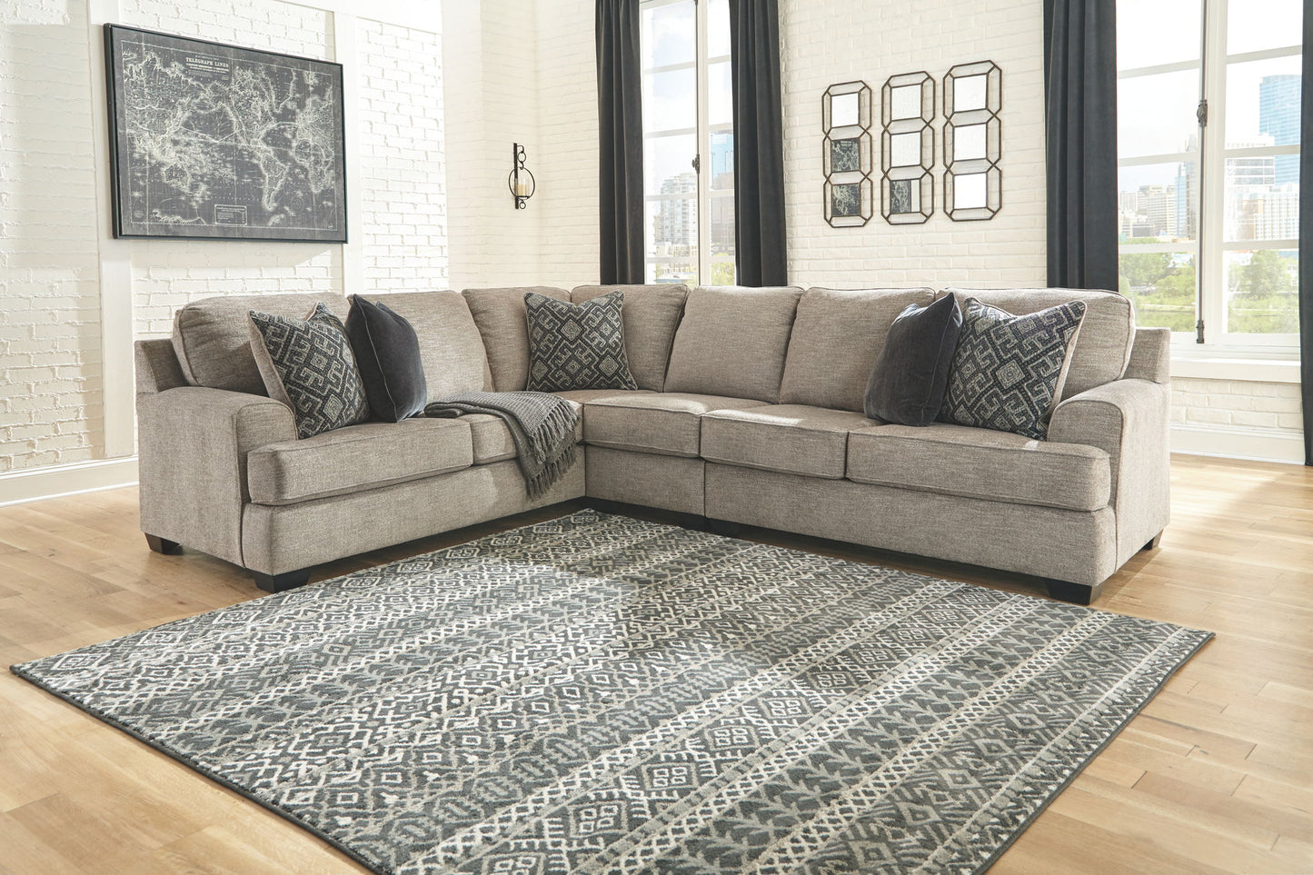 Bovarian - Sectional - Hornell Furniture Outlet