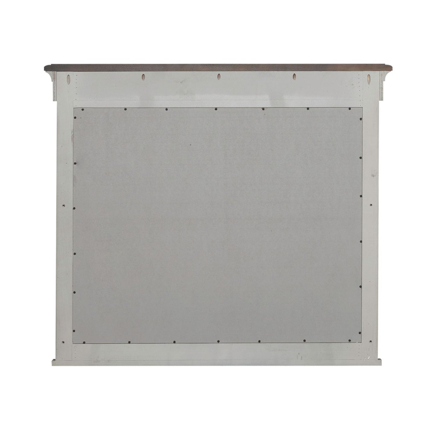 Ivy Hollow - Landscape Mirror - White - Hornell Furniture Outlet