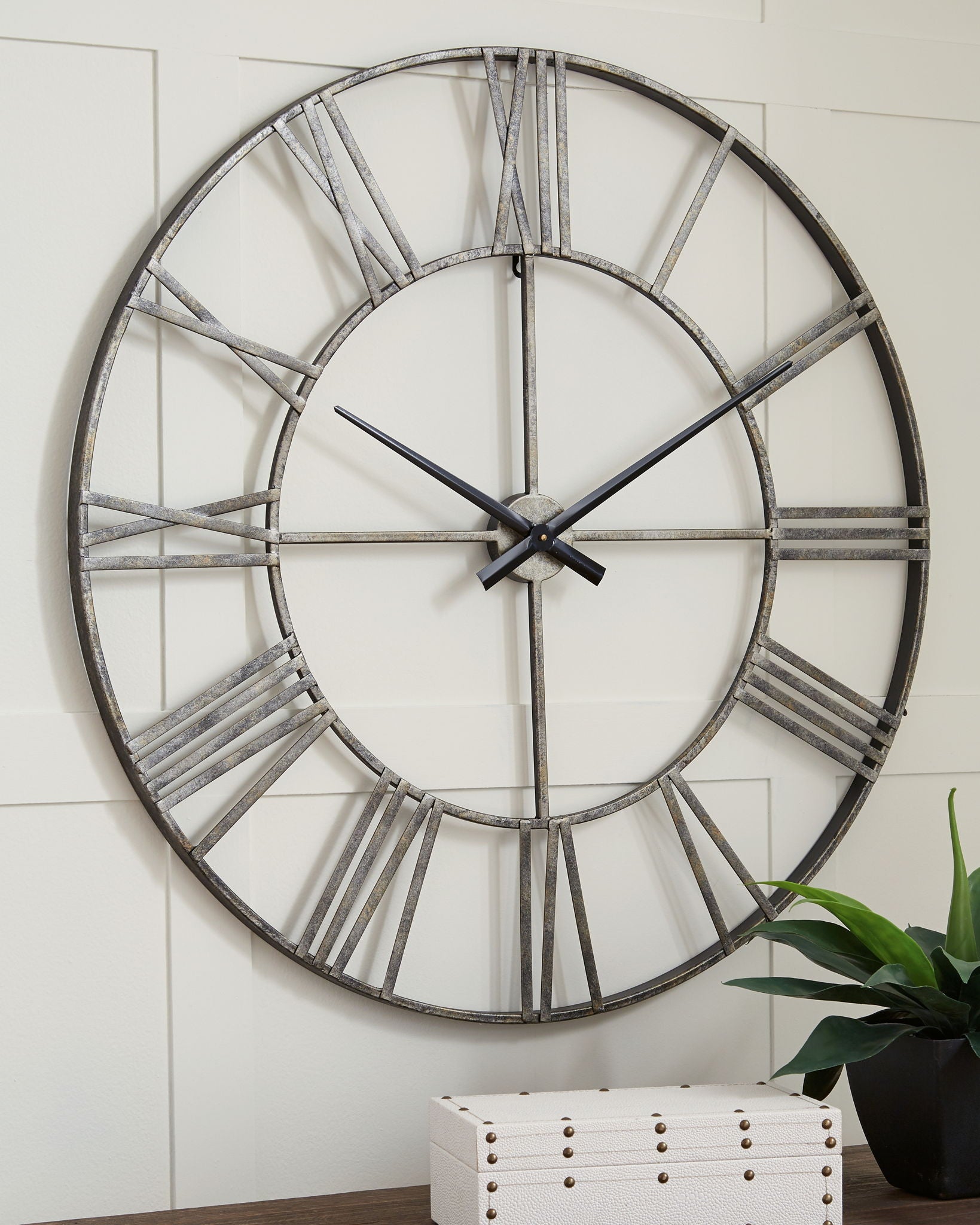 Paquita - Wall Clock - Hornell Furniture Outlet