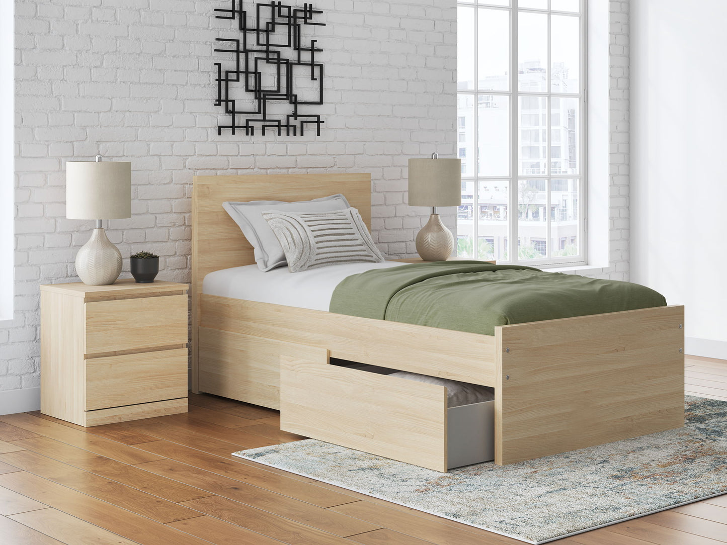 Onita - Panel Platform Bed - Hornell Furniture Outlet