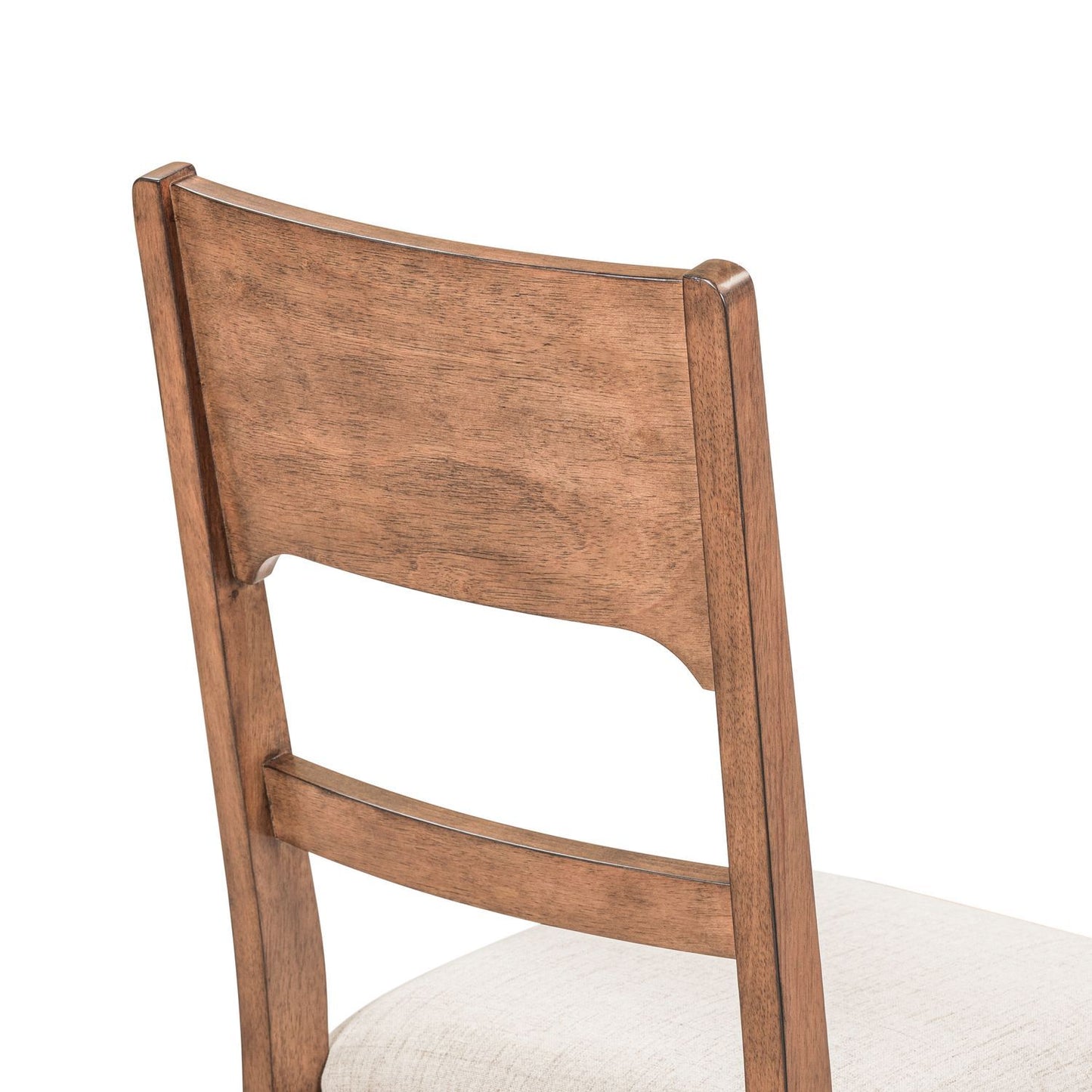 Harmony - Panel Back Side Chair (RTA) - Brownstone - Hornell Furniture Outlet