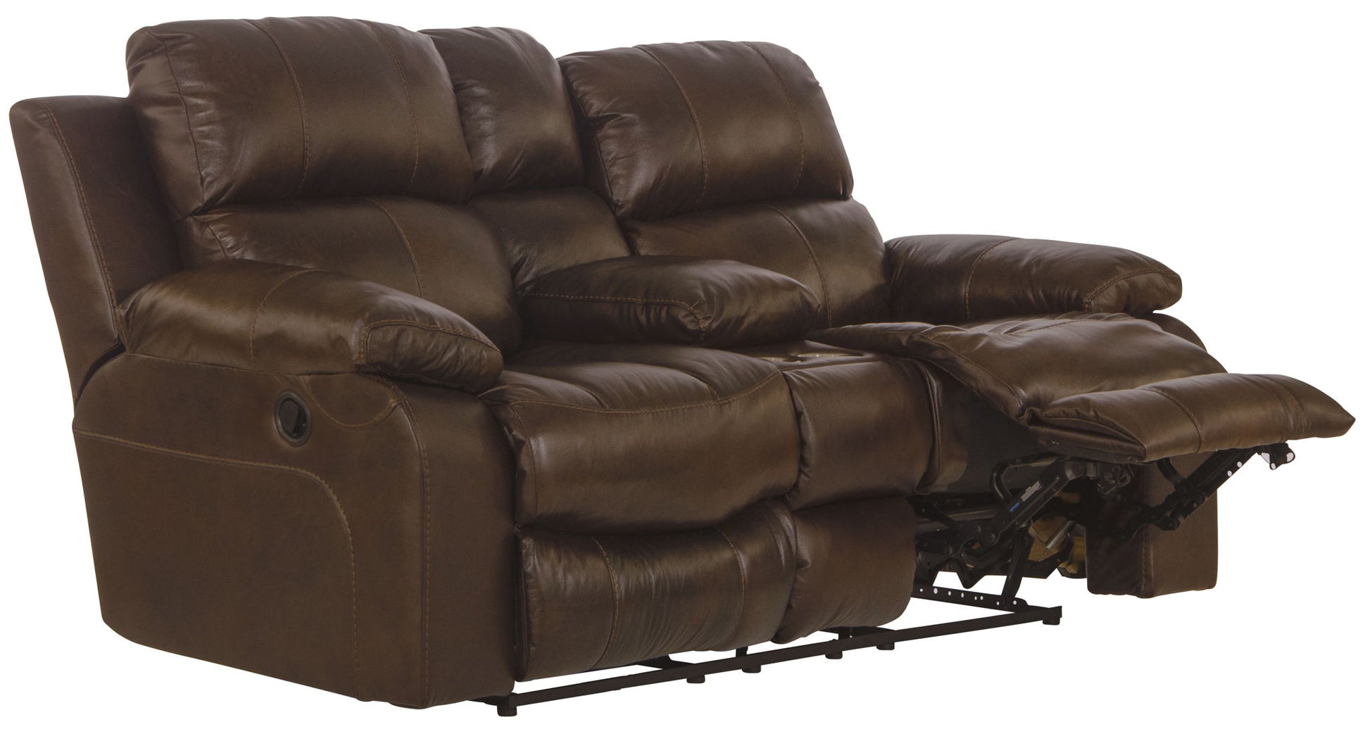 Positano - Reclining Console Loveseat - Hornell Furniture Outlet