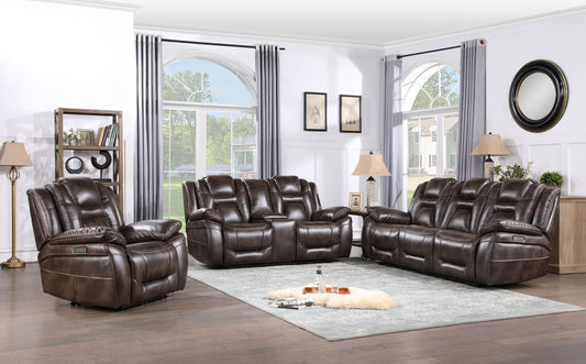 Oportuna - Reclining Living Room Set - Hornell Furniture Outlet