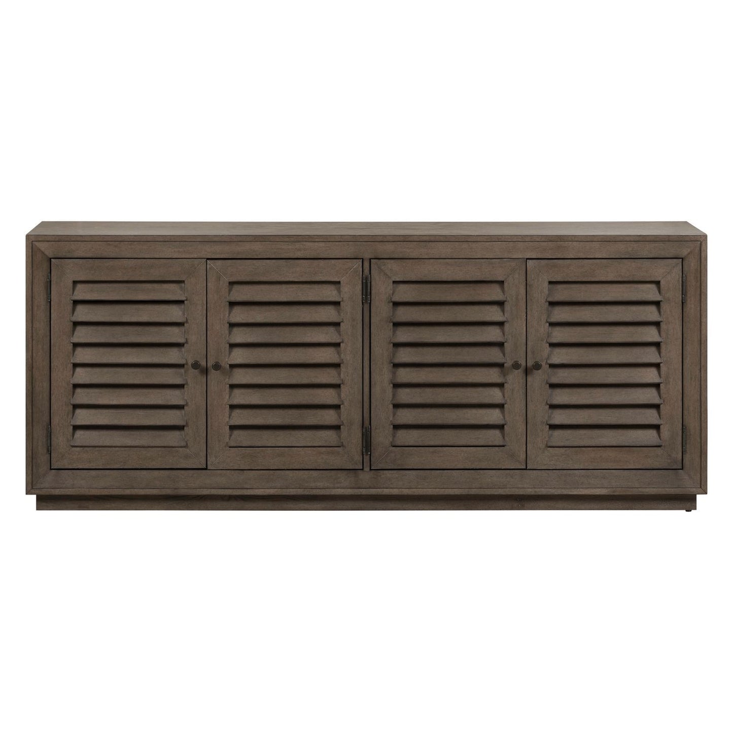 Aspen Sky - 78" TV Console - Weathered Saddle Brown - Hornell Furniture Outlet