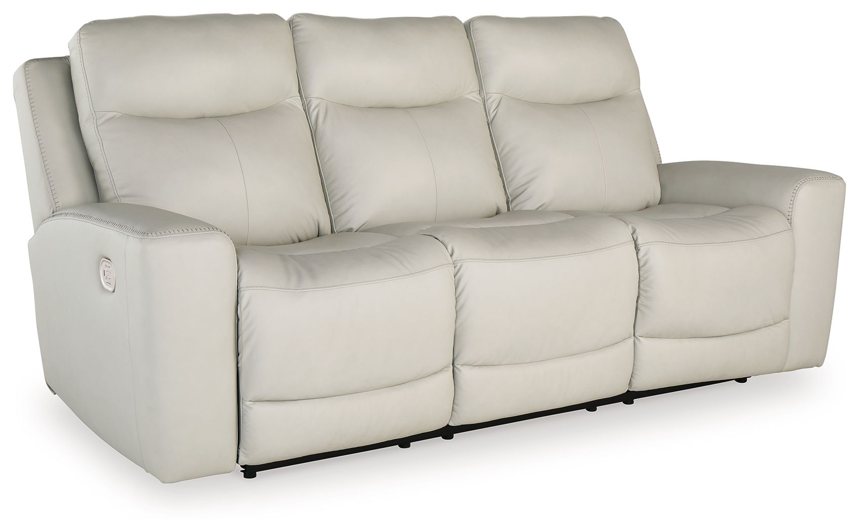Mindanao - Coconut - 3 Pc. - Power Reclining Sofa, Power Reclining Loveseat With Console, Power Recliner - Hornell Furniture Outlet
