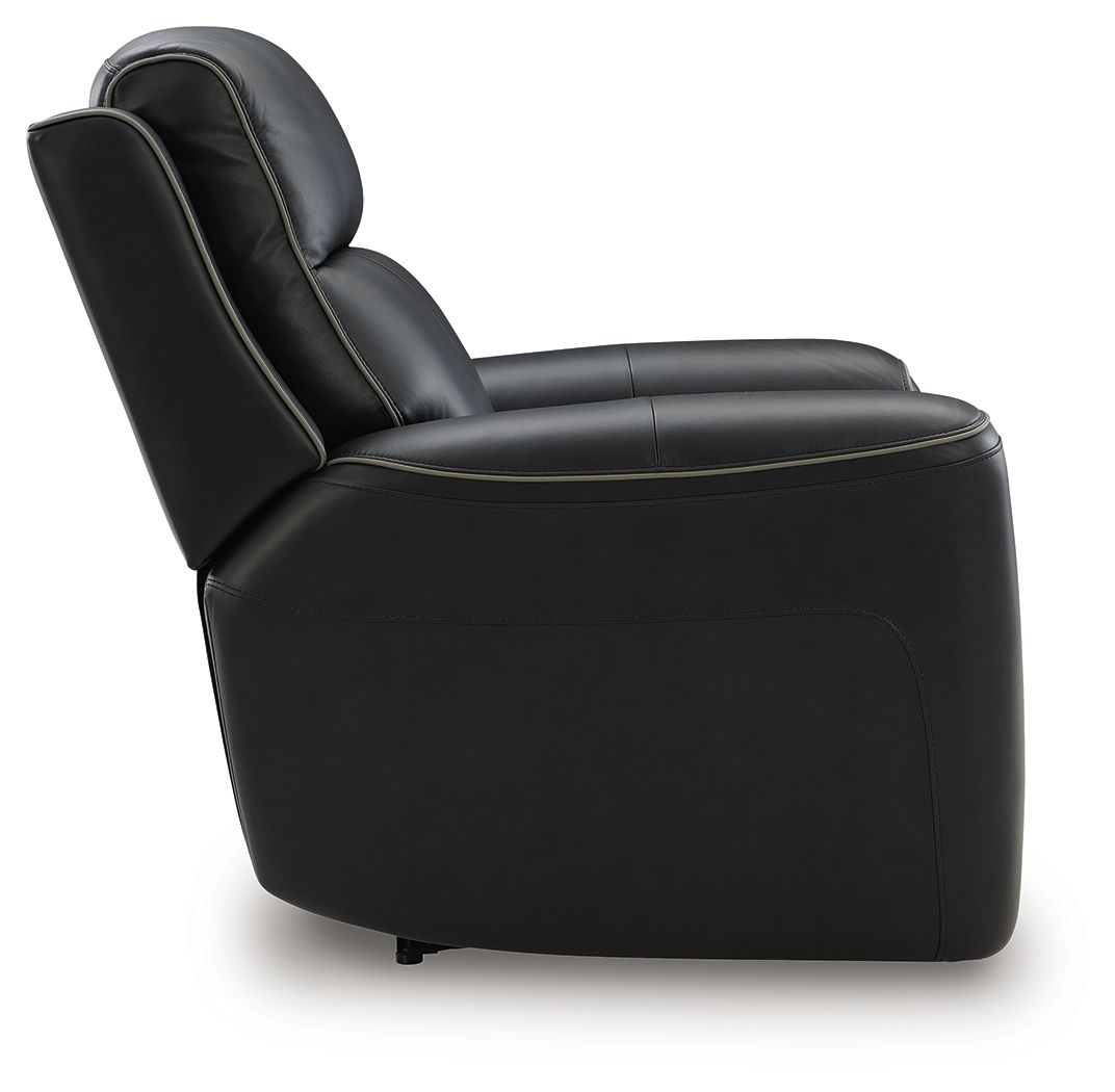 5Z - Comfort - Relaxation - Power Recliner With Adj Headrest - Hornell Furniture Outlet