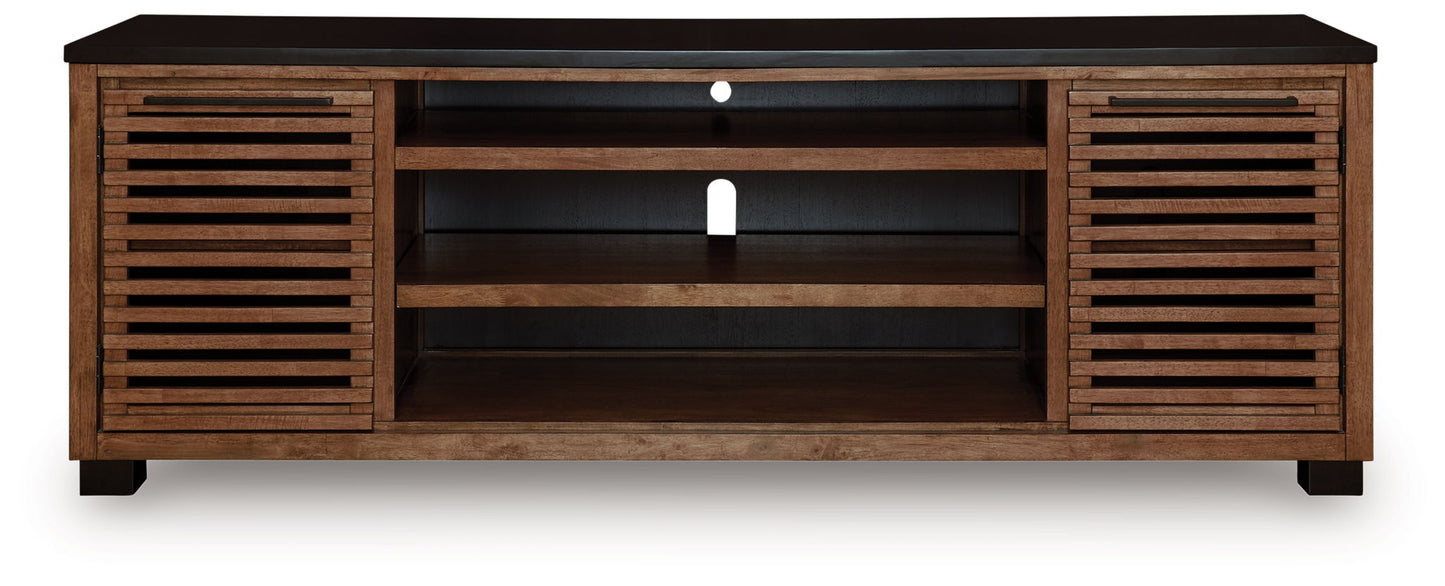 Kallari - TV Stand With Fireplace Option - Hornell Furniture Outlet