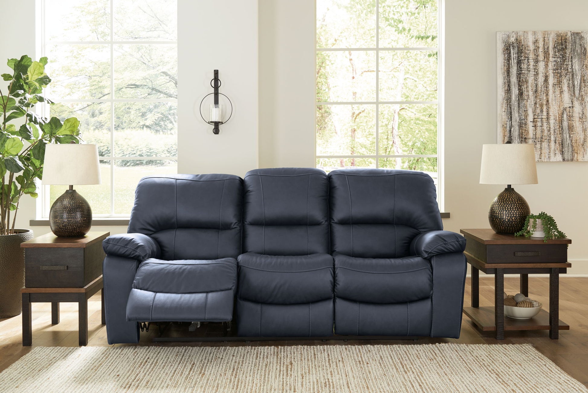 Leesworth - Reclining Living Room Set - Hornell Furniture Outlet