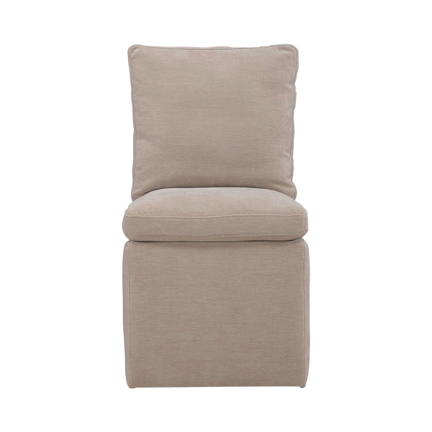 Accent Dining - Accent Dining Chair With Casters - Hornell Furniture Outlet