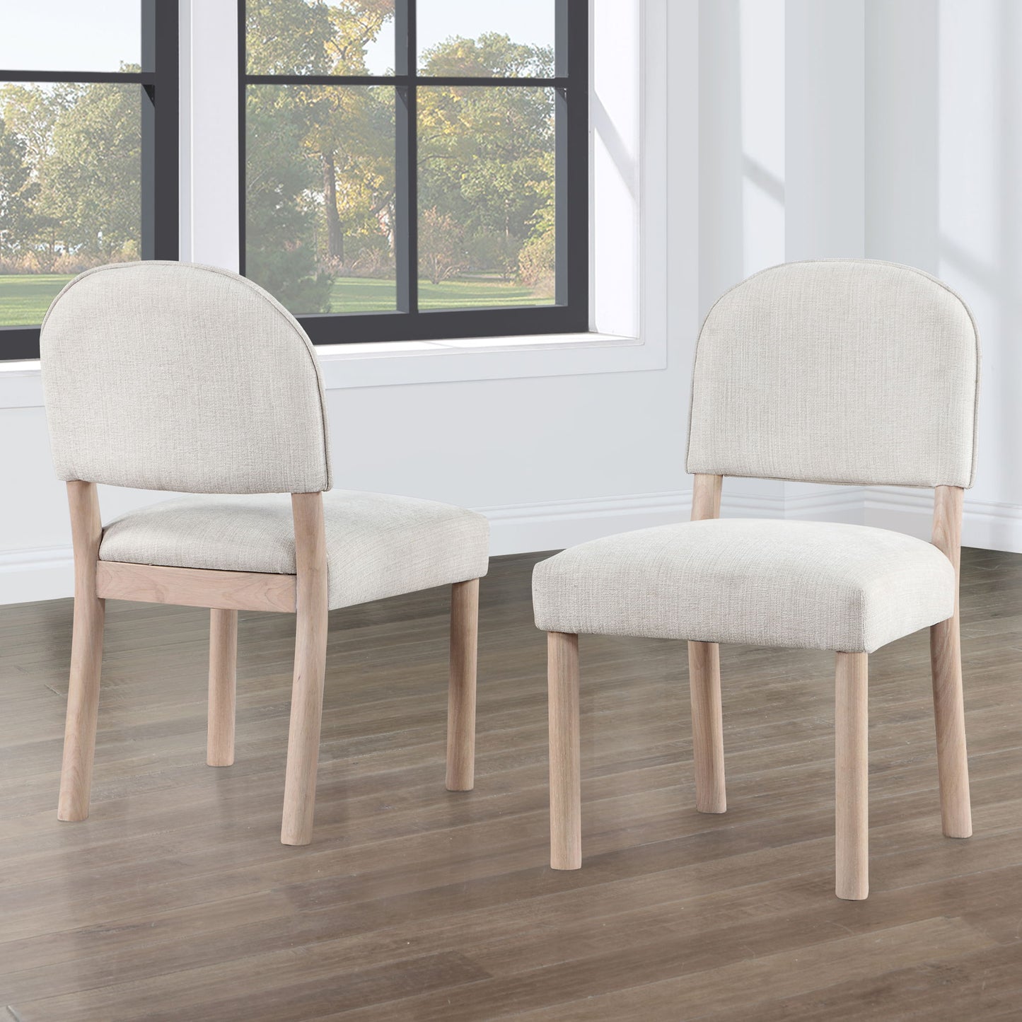 Gabby - Side Chair (Set of 2) - Light Brown - Hornell Furniture Outlet