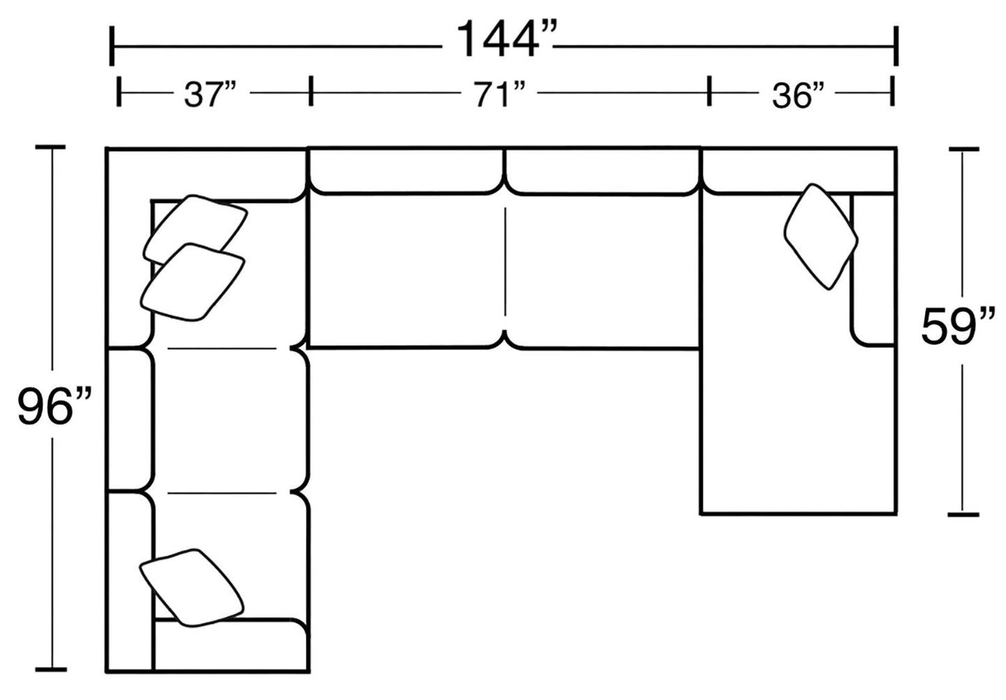 Harper - Sectional - Hornell Furniture Outlet
