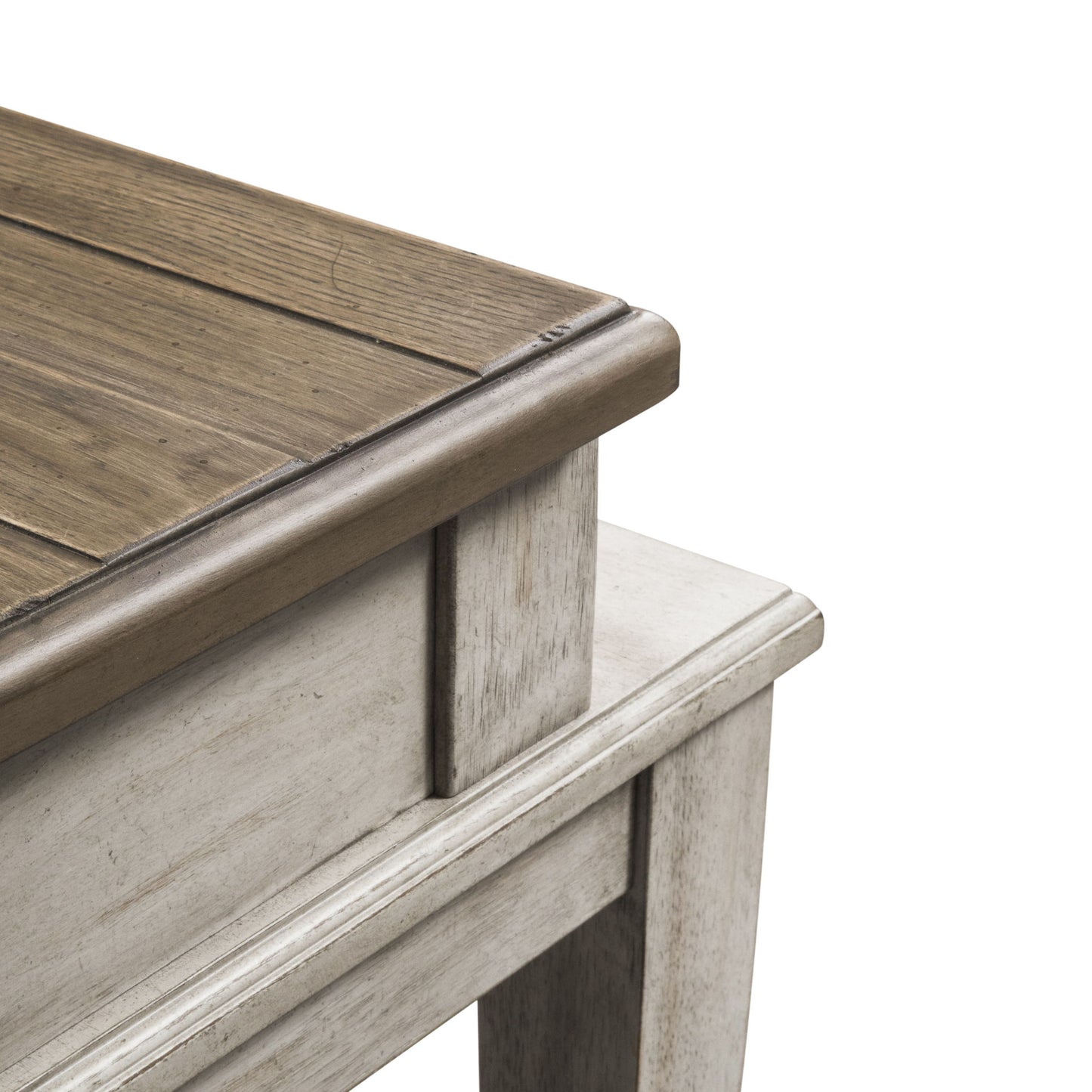 Heartland - Console Bar Table - White - Hornell Furniture Outlet