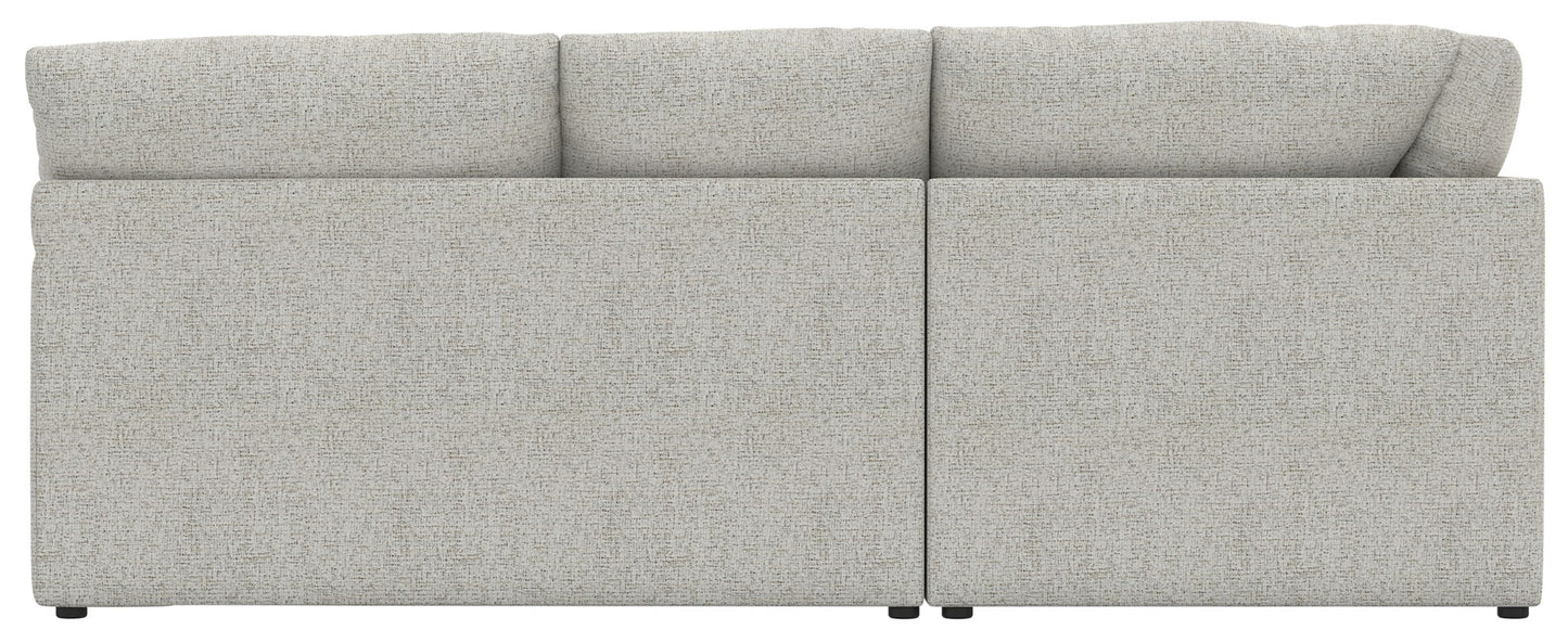 Tori - Sectional With Comfort Coil Seating, Cocktail Ottoman And Accent Pillows Included - Hornell Furniture Outlet