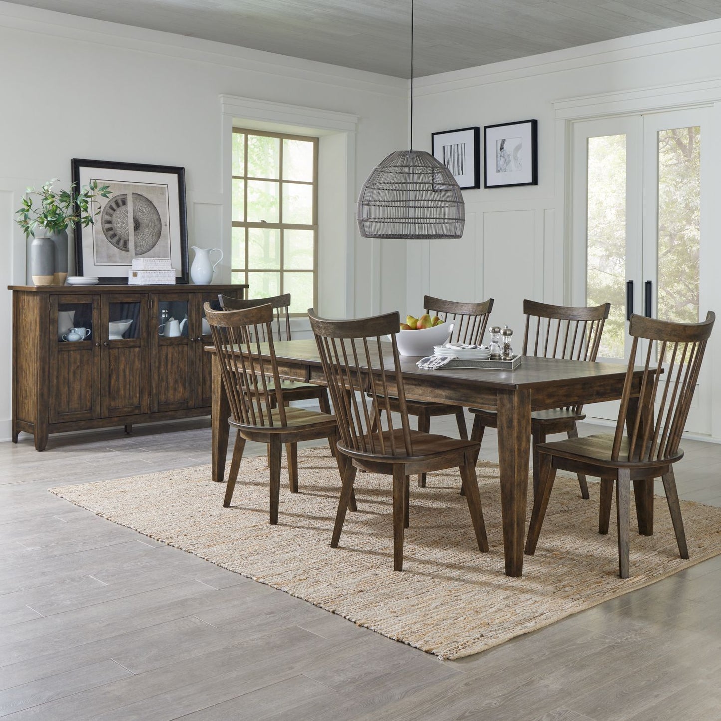 Midland Falls - Rectangular Table Set - Hornell Furniture Outlet