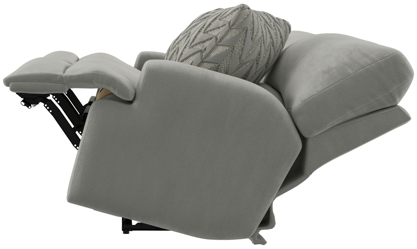Renaldo - Power Sofa With Zero Gravity Recline - Stone - Hornell Furniture Outlet