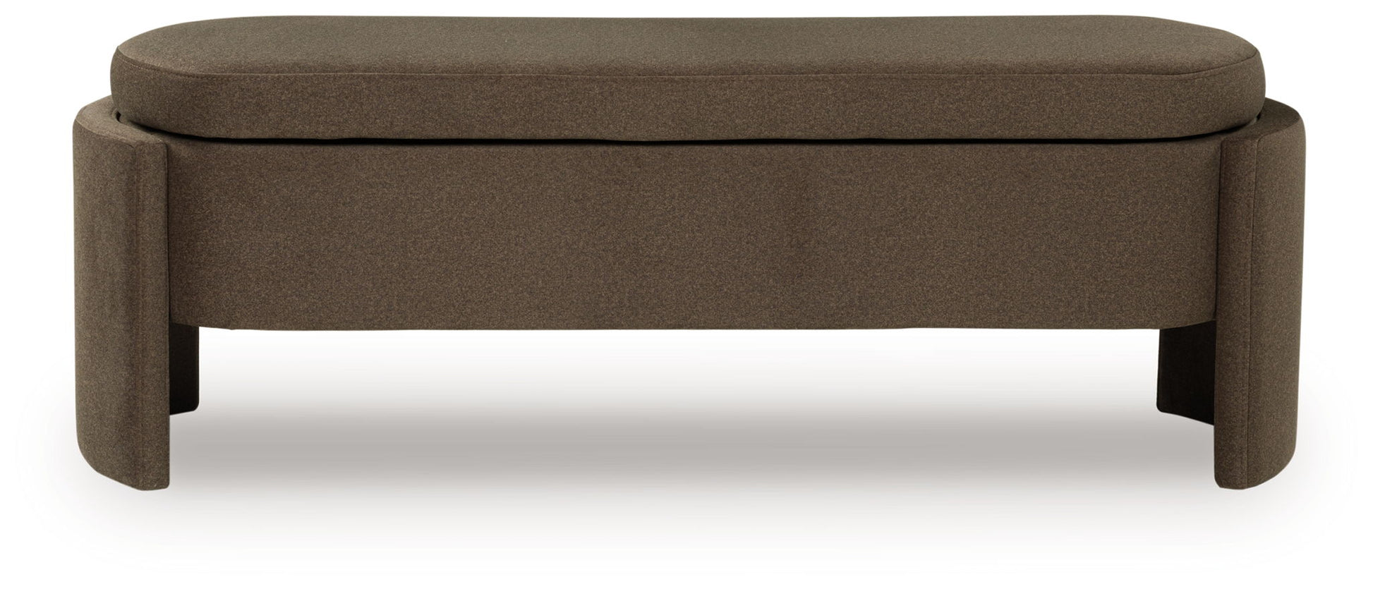 Vavuniya - Brown - Storage Bench - Hornell Furniture Outlet